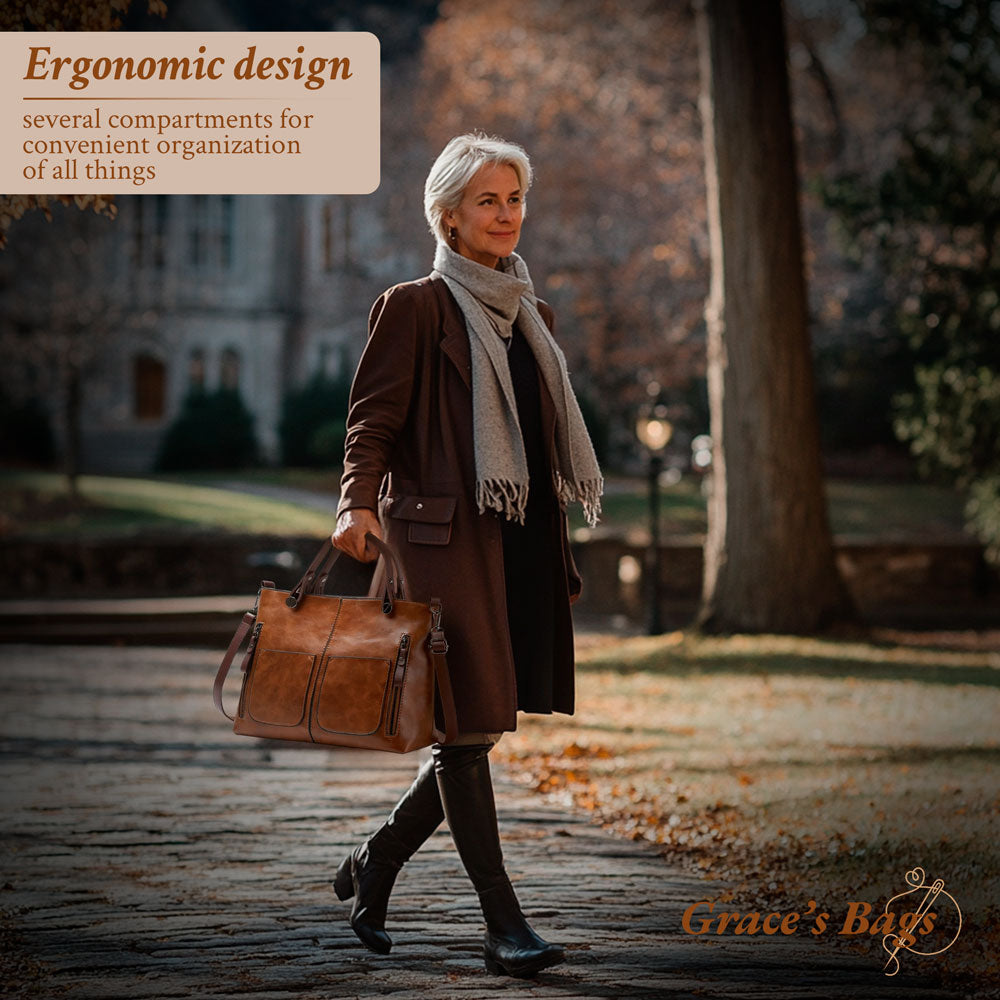 Elegantní a nadčasová taška přes rameno | Maya's Timeless Elegance