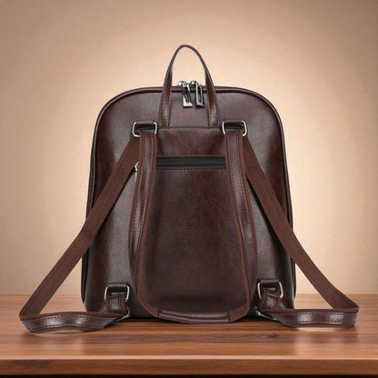 Klasický batoh s dvojitým zipem - elegantní design
