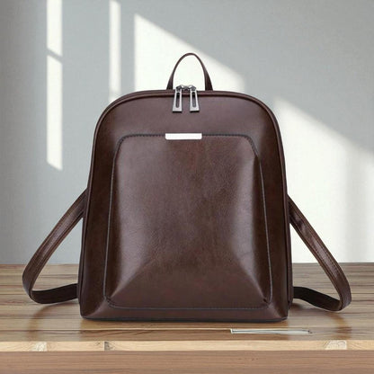 Klasický batoh s dvojitým zipem - elegantní design